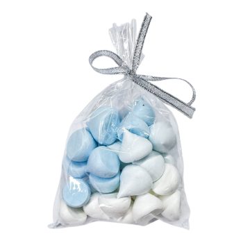 Безе россыпь голубой градиент