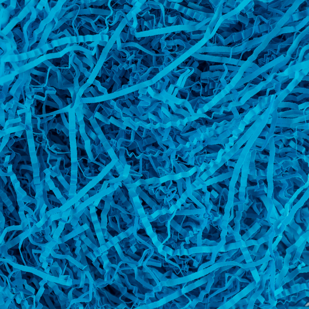 Бумажный наполнитель СВЕТЛО-СИНИЙ 50 гр