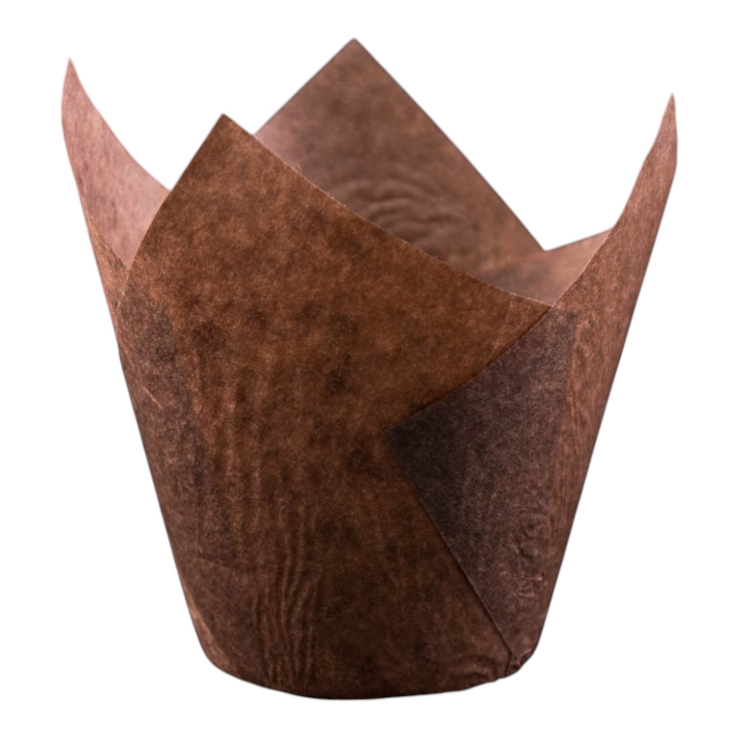 Капсулы для капкейков ТЮЛЬПАН коричневые 10шт