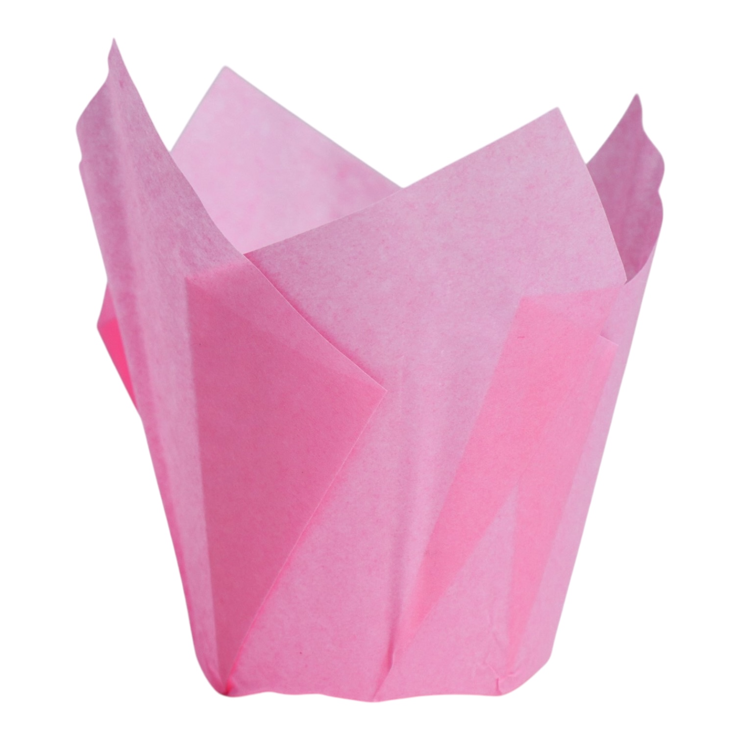 Капсулы для капкейков ТЮЛЬПАН розовые 10шт