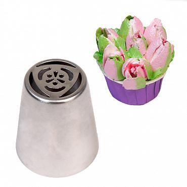 Кондитерская насадка "Тюльпан" №40