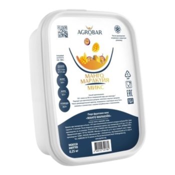 Пюре "Agrobar" МАНГО-МАРАКУЙЯ 250гр