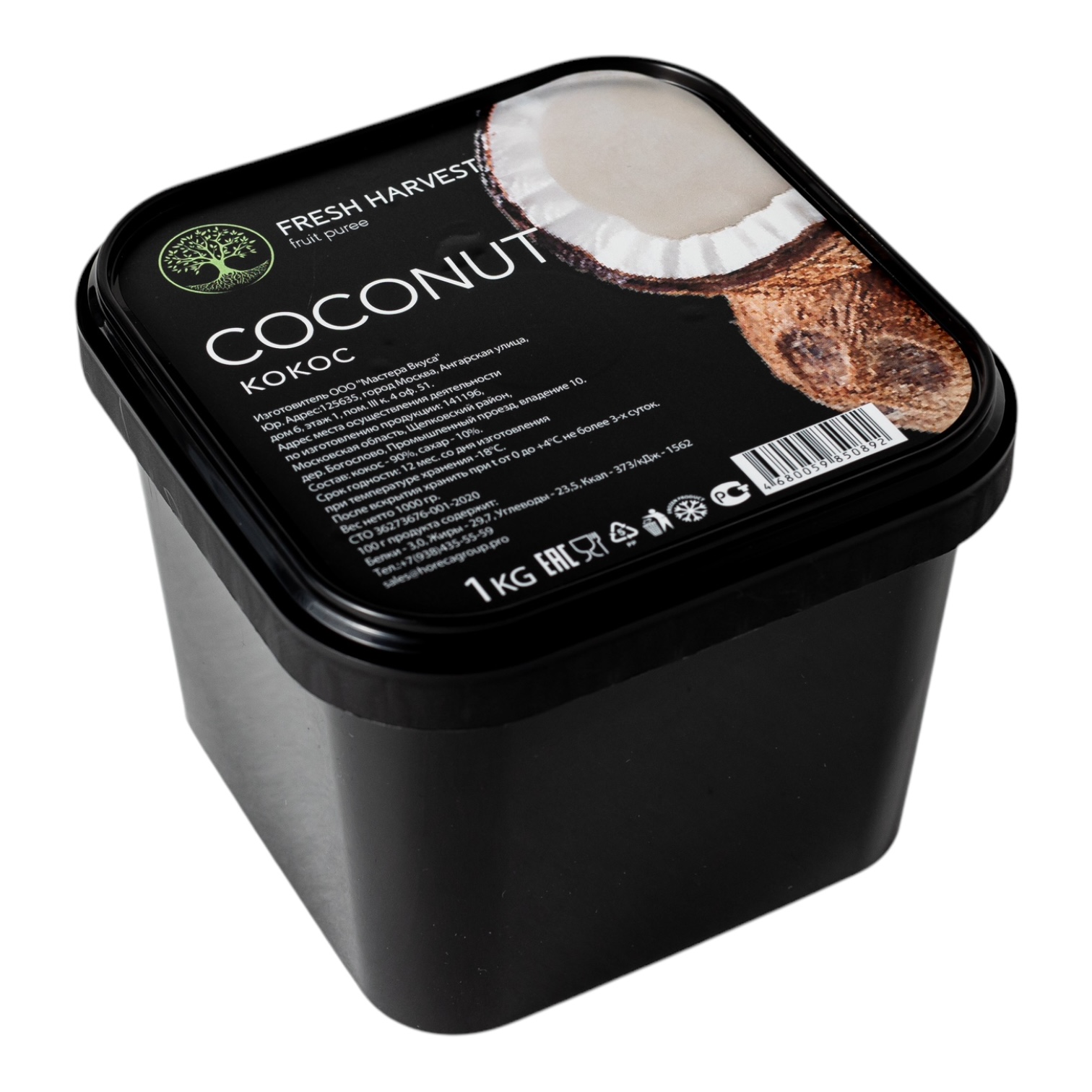Пюре "Fresh Harvest" КОКОС 1кг