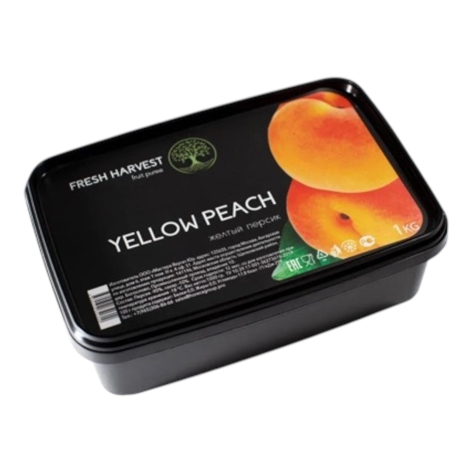 Пюре "Fresh Harvest" ПЕРСИК ЖЕЛТЫЙ 1кг