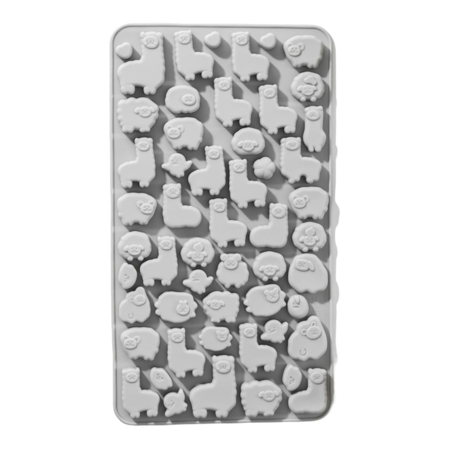 Форма силиконовая "Ферма" 53 ячейки