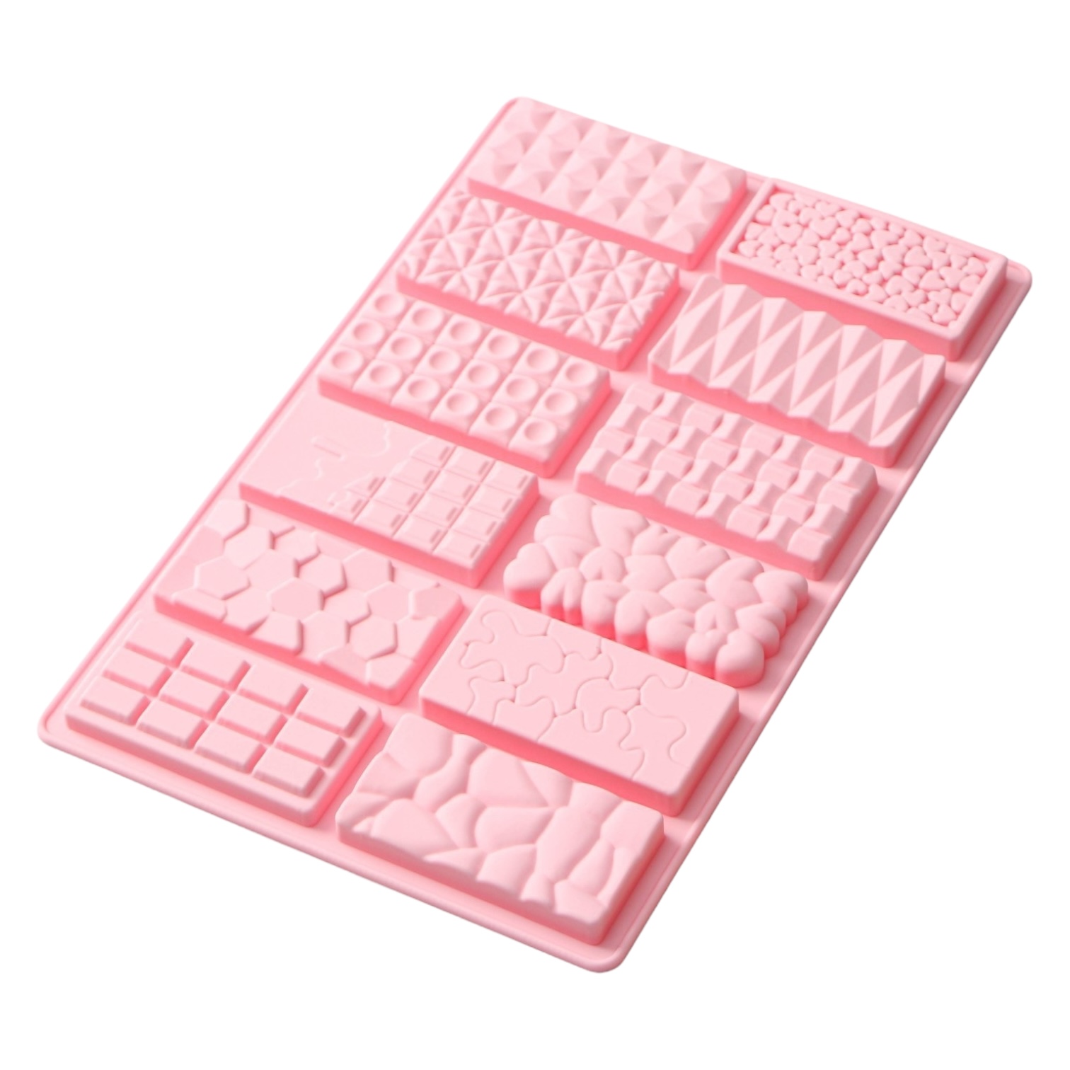 Форма силиконовая «Шоколадное ассорти», 12 ячеек