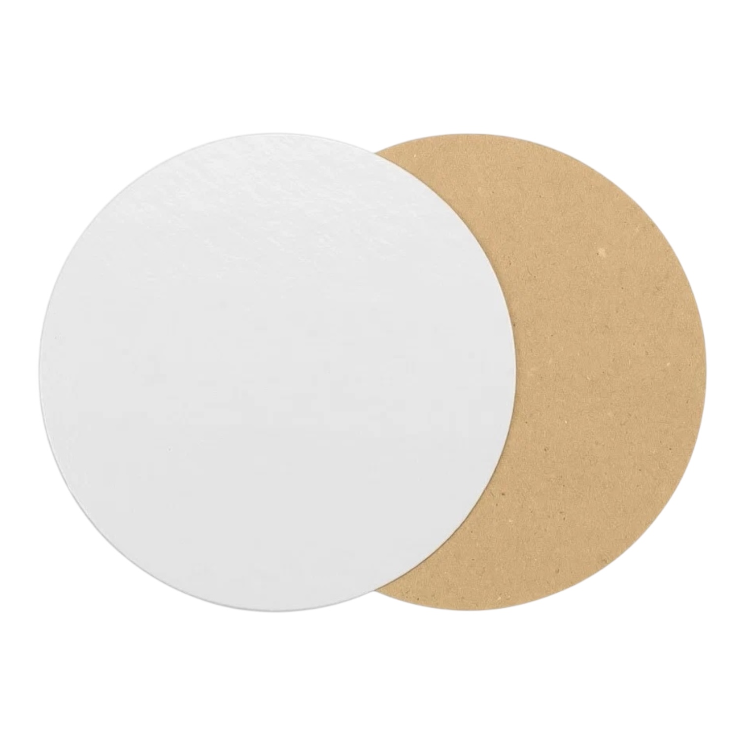 Подложка усиленная односторонняя БЕЛАЯ d 26, толщина 3.2 мм