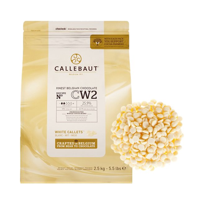 Шоколад "Callebaut" белый 25,9% 2.5 кг