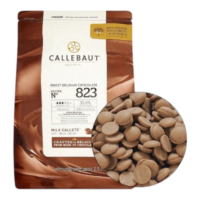 Шоколад "Callebaut" молочный 33.6% 250гр