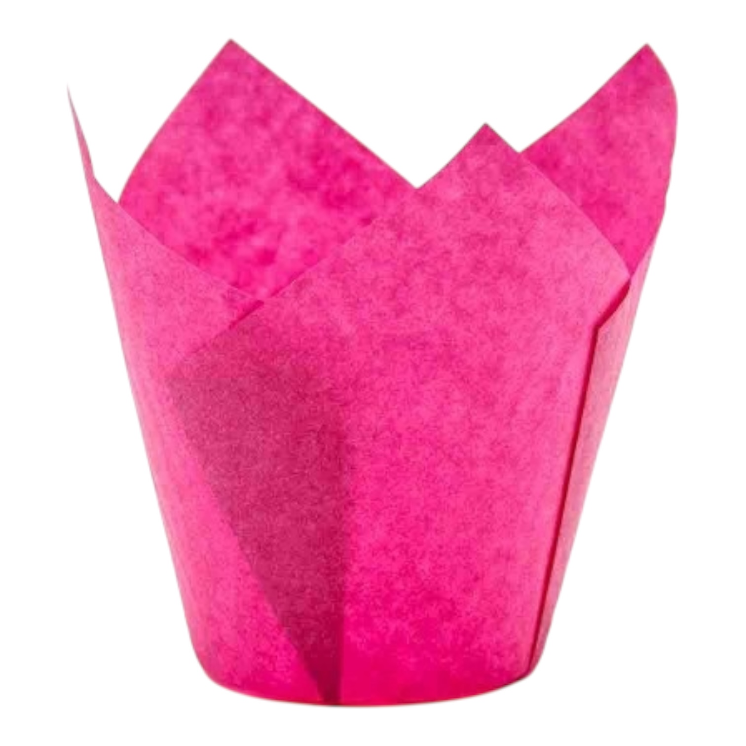 Капсулы для капкейков ТЮЛЬПАН темно-розовые 10шт