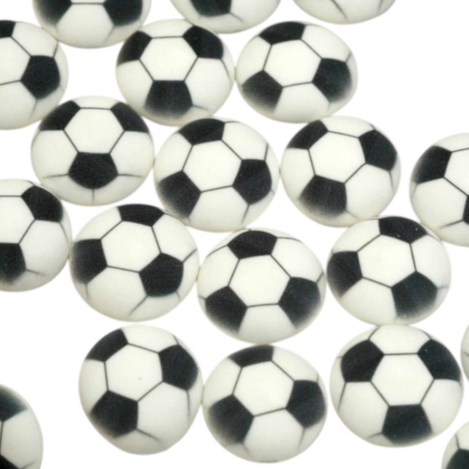 Сахарные фигурки "Футбольный мяч", 3шт