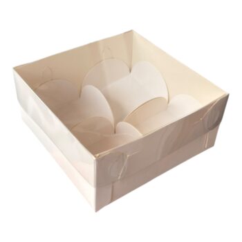 Коробка 12*12*55 с прозрачной крышкой