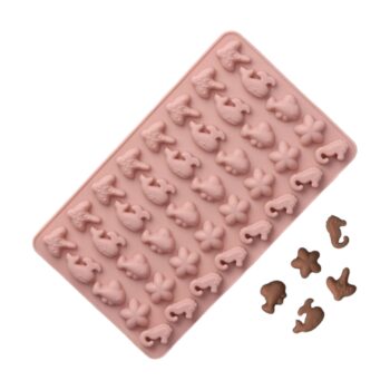 Форма силиконовая "Морские секреты" 40 ячеек