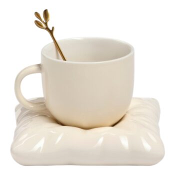 Бенто чайная пара + ложка "Зефирка" 250мл (торт в кружке)