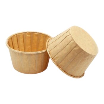 Капсулы для капкейков крафт 10шт