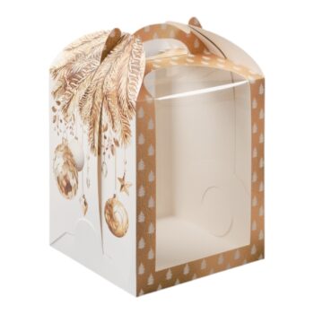 Коробка " Золотые шары" 15*15*18