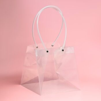 Пакет прозрачный с ручками 18*18*18см