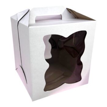 Тортница 26*26*28 СУНДУЧЕК с ручками