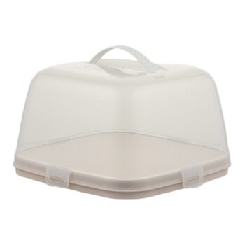 Тортовница квадратная с крышкой 28*28*17