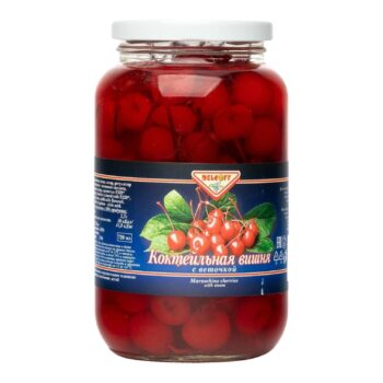 Вишня коктейльная (с черенками) "Делькофф" 720мл