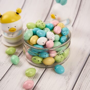 Драже шоколадное "Яички разноцветные" 100гр